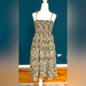 Liberty of London for Target XSmall Ruched dress paisley pattern